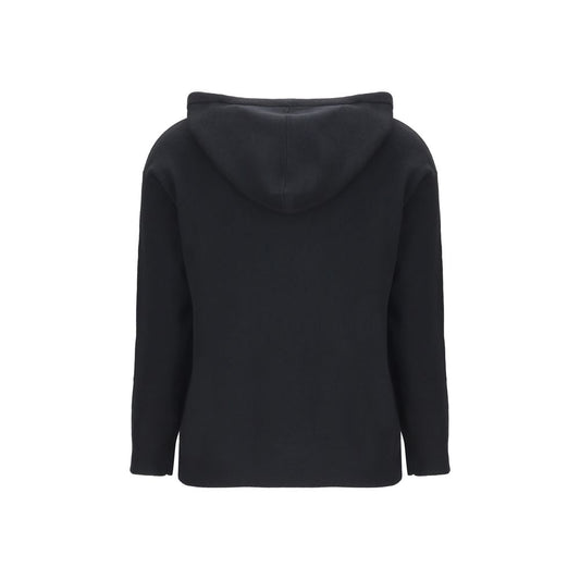 Max Mara Schwarzer Woll-Sweatshirt