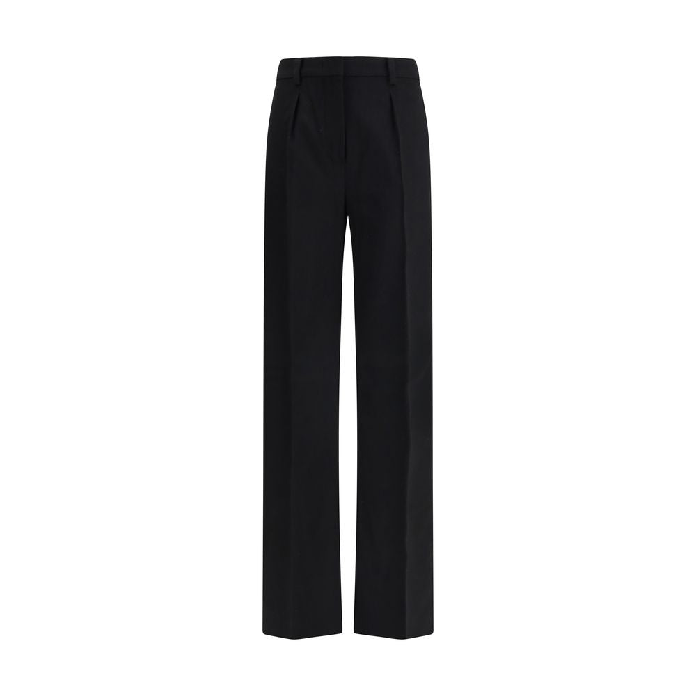 Max Mara Schwarze Kamelhaar-Hose im Casual-Stil