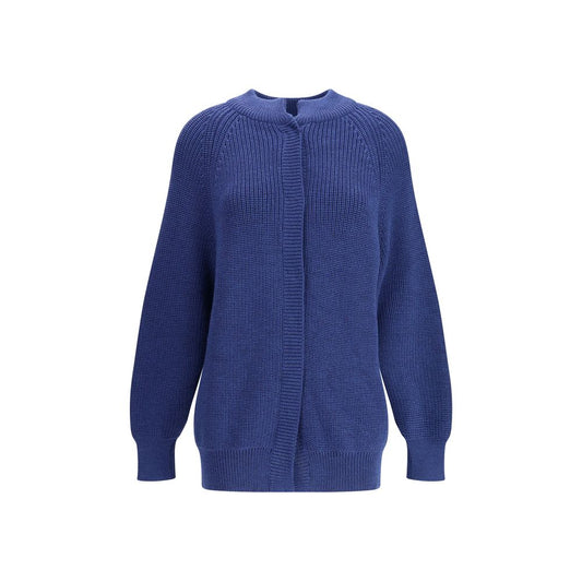 Ella Blauer Merino-Woll-Sweatshirt