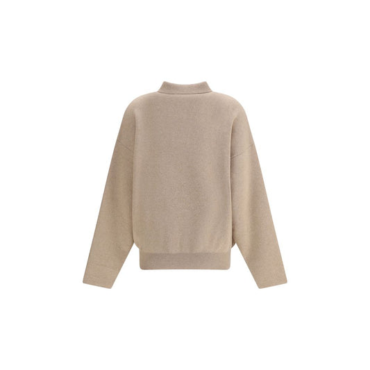 Jacquemus Beiger Woll-Pullover
