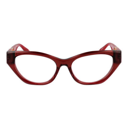 Trussardi Rote Acetat-Brille (Gestell)