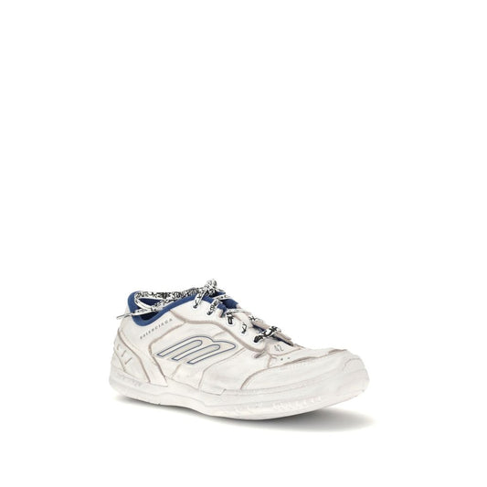 Balenciaga Graue Polyester-Sneaker im Used-Look