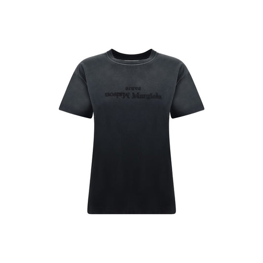 Margiela Graues Baumwoll-T-Shirt
