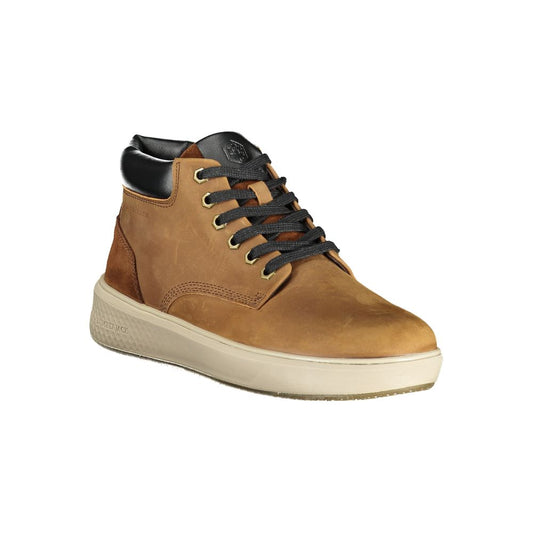 Lumberjack Brauner Polyester-Stiefelette