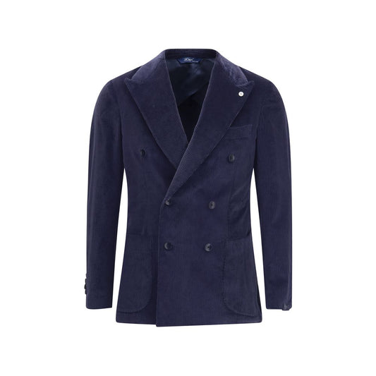 Gi Capri Blauer Baumwollblazer