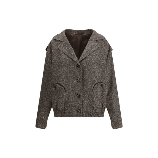 Blazé Milano Brauner Polyester-Bomber