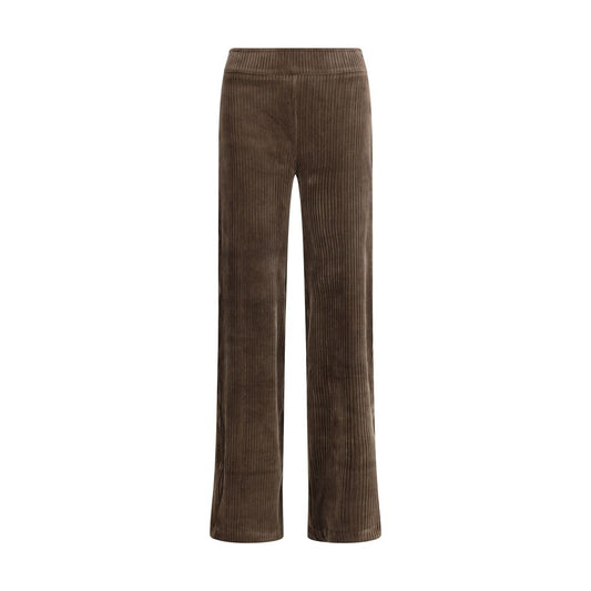 Avenue Montaigne Braune Baumwoll-Hose im Casual-Look