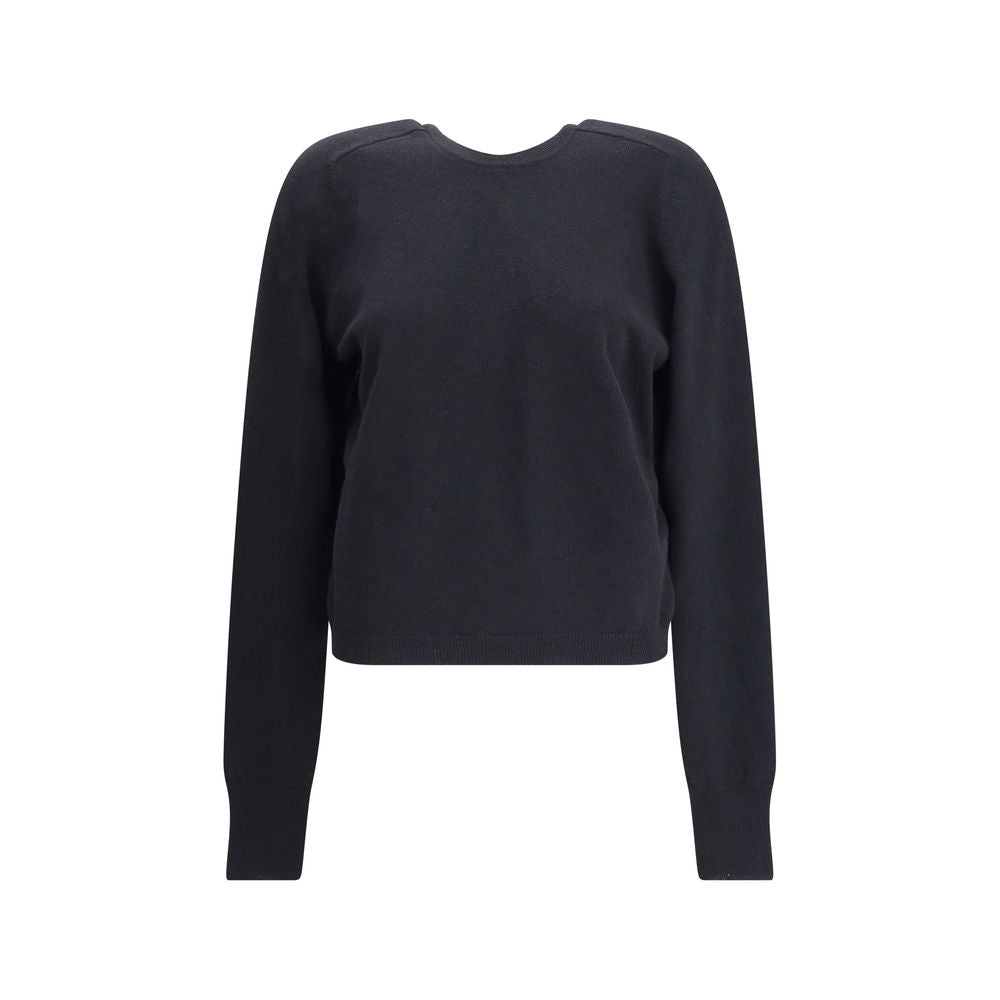 Margiela Schwarzer Woll-Sweatshirt