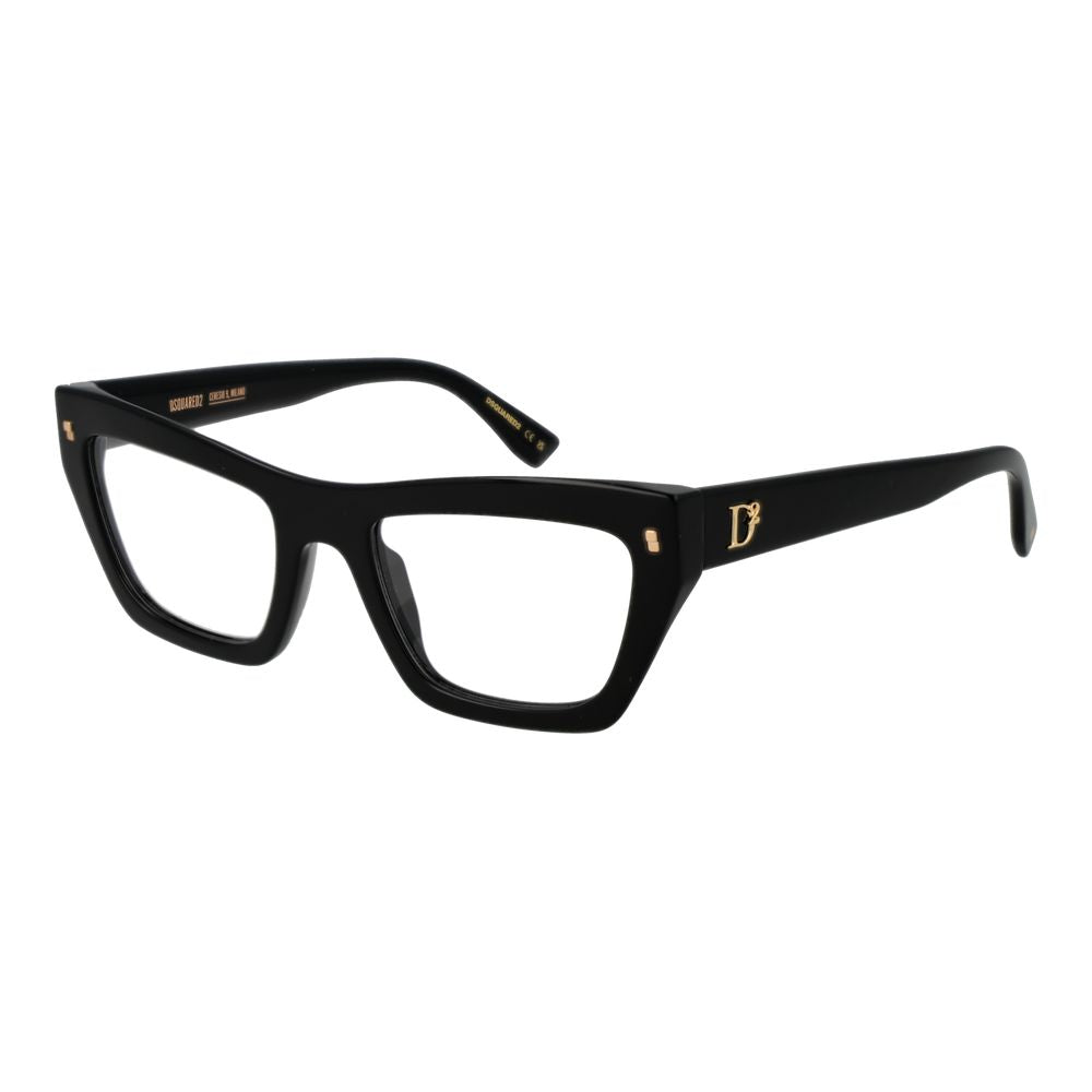 Dsquared² Schwarze Brille aus Acetat (Rahmen)