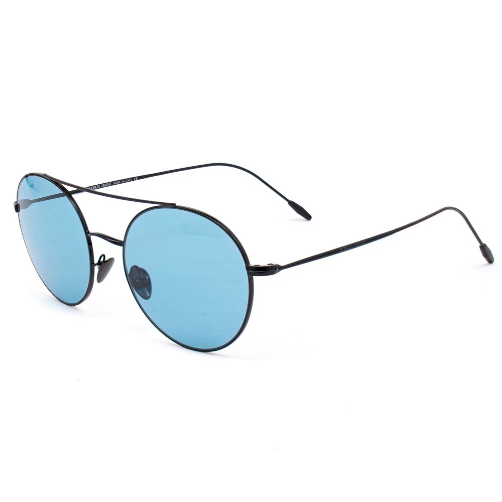 Armani Blaue Metall-Sonnenbrille