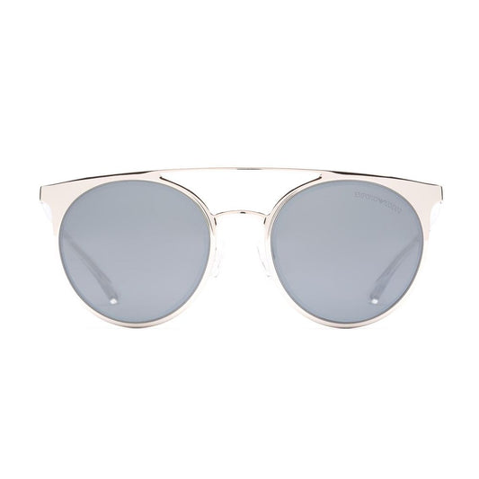 Emporio Armani Grau-Metall Sonnenbrille