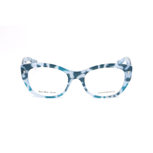 Emporio Armani Blaue Acetat-Brille (Gestell)