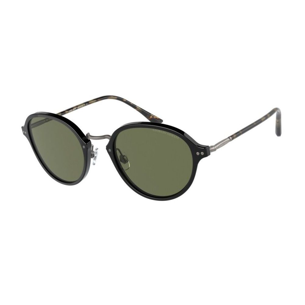 Giorgio Armani Sonnenbrille aus schwarzem Acetat