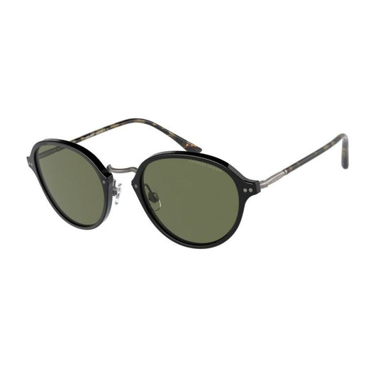 Giorgio Armani Sonnenbrille aus schwarzem Acetat