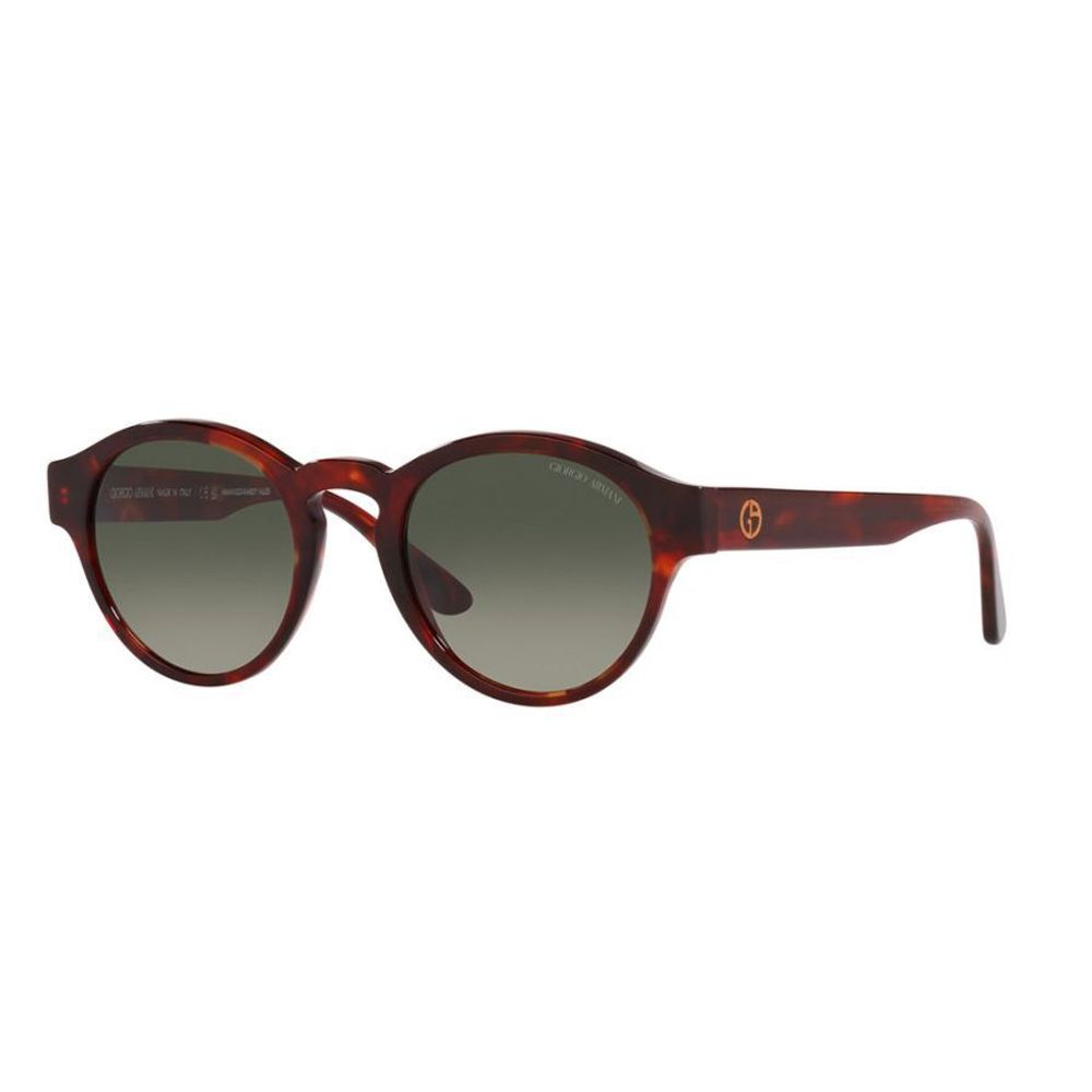 Giorgio Armani Rote Sonnenbrille aus Acetat
