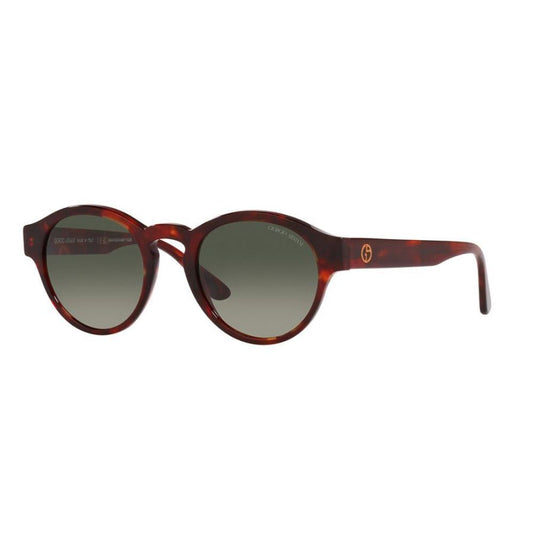 Giorgio Armani Rote Sonnenbrille aus Acetat