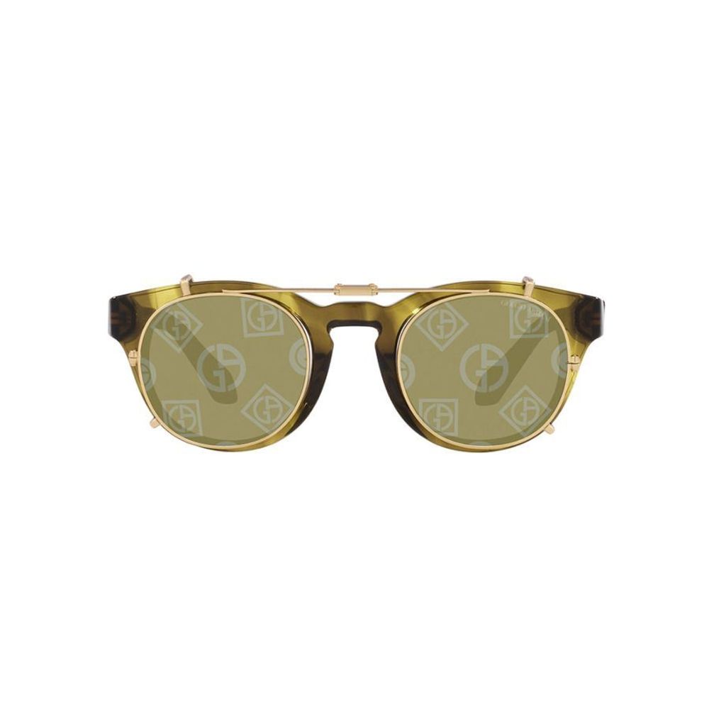 Giorgio Armani Braune Sonnenbrille aus Acetat