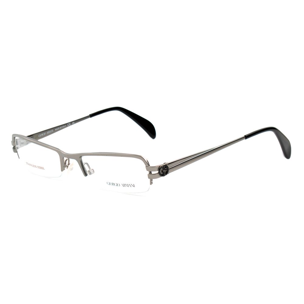 Giorgio Armani Silberne Metallbrille (Gestelle)