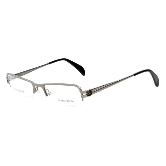 Giorgio Armani Silberne Metallbrille (Gestelle)