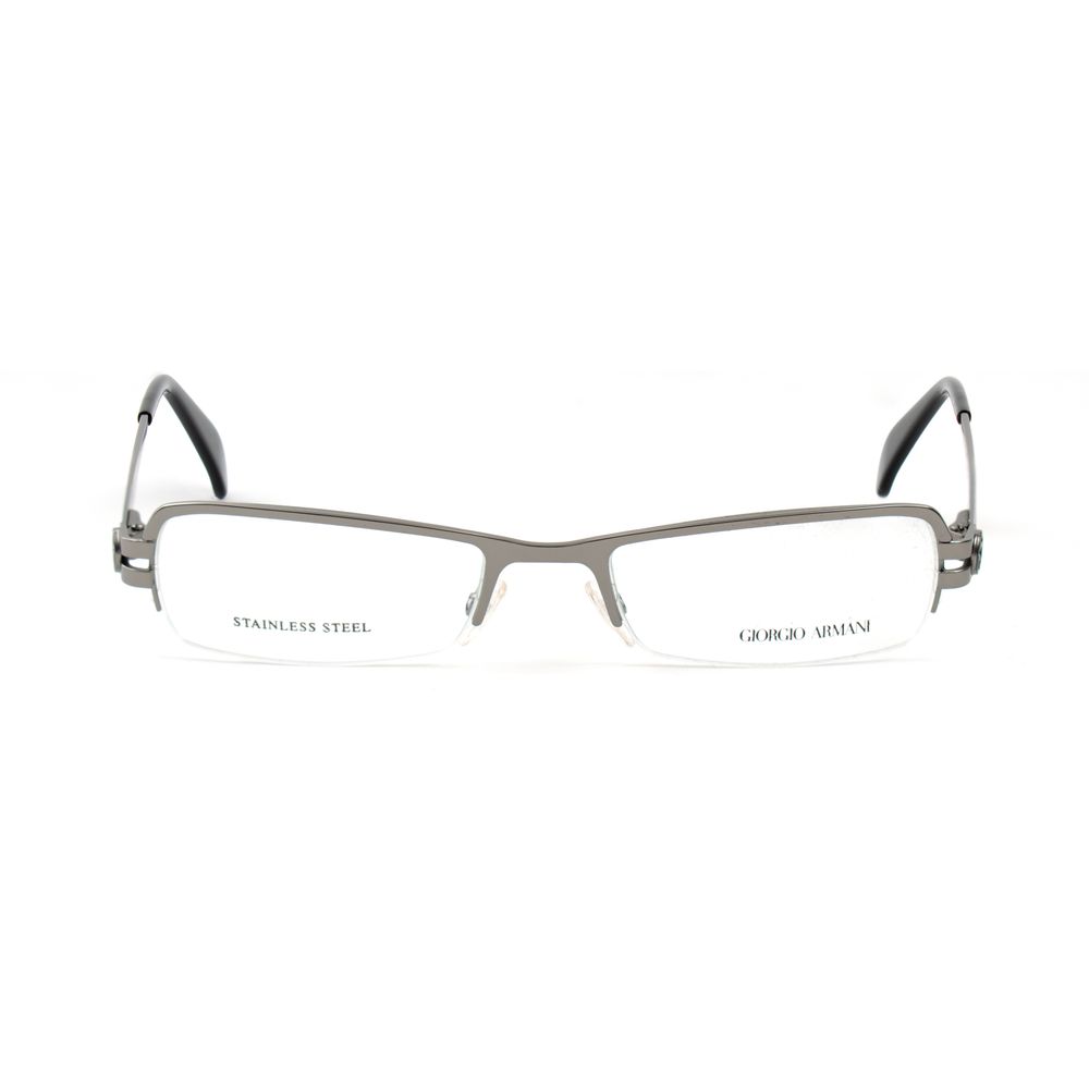 Giorgio Armani Silberne Metallbrille (Gestelle)