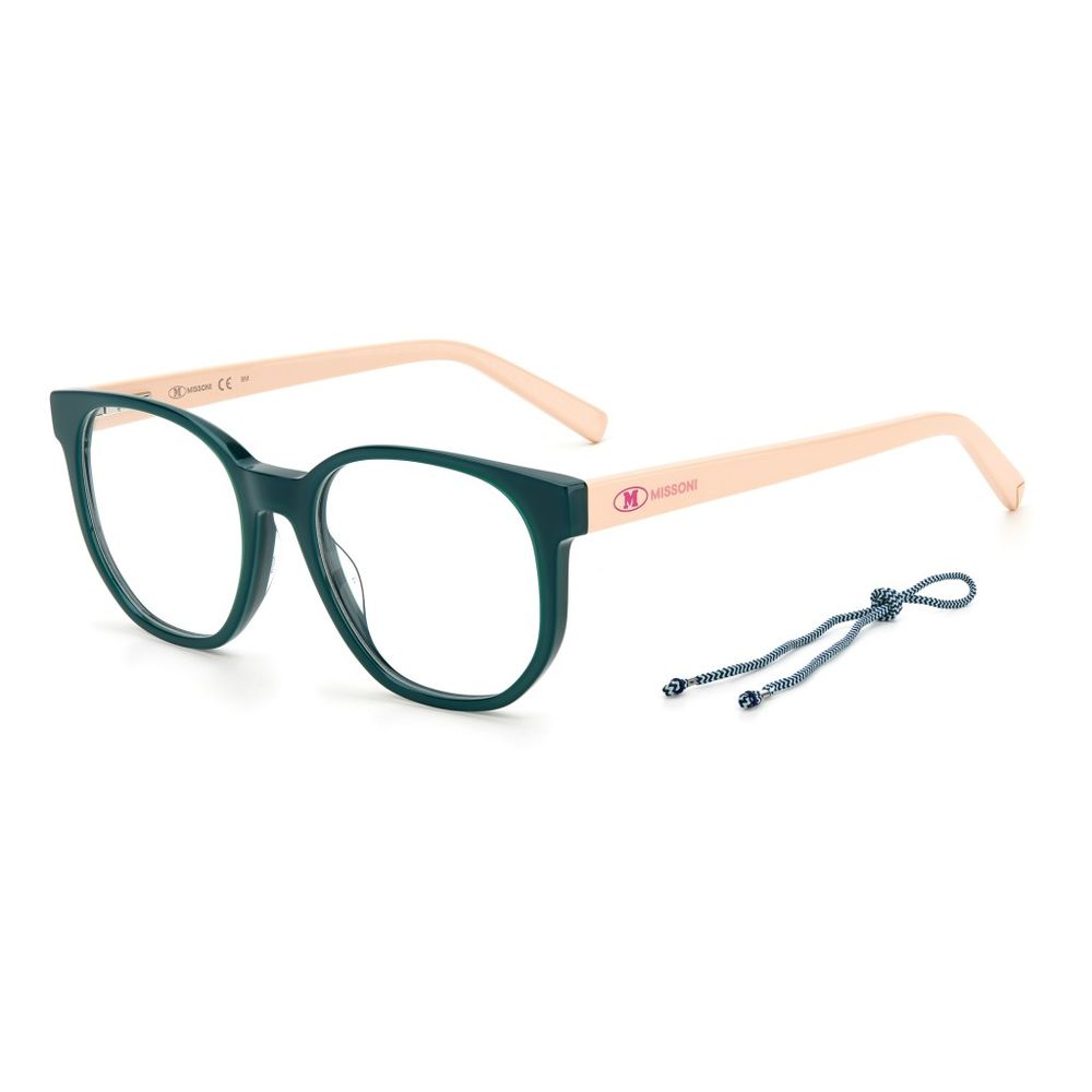 M Missoni Grüne Brille aus Acetat (Gestell)