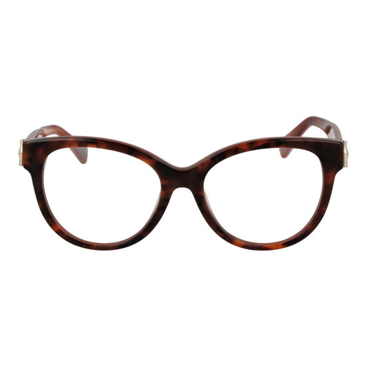 Longchamp Braune Acetat-Brille (Gestell)