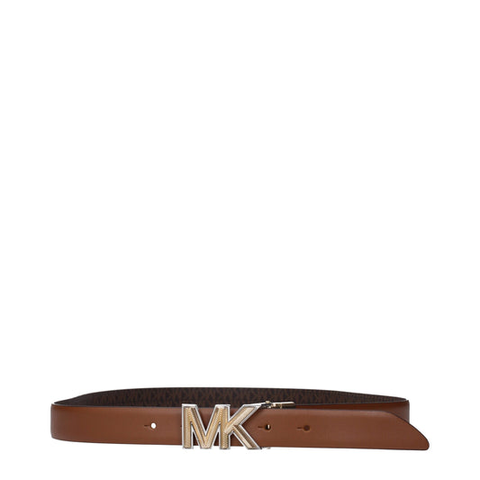 Michael Kors Brauner Stoffgürtel