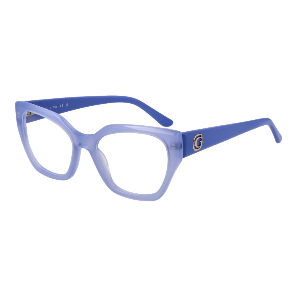 Guess Violette Brille aus Azetat (Rahmen)