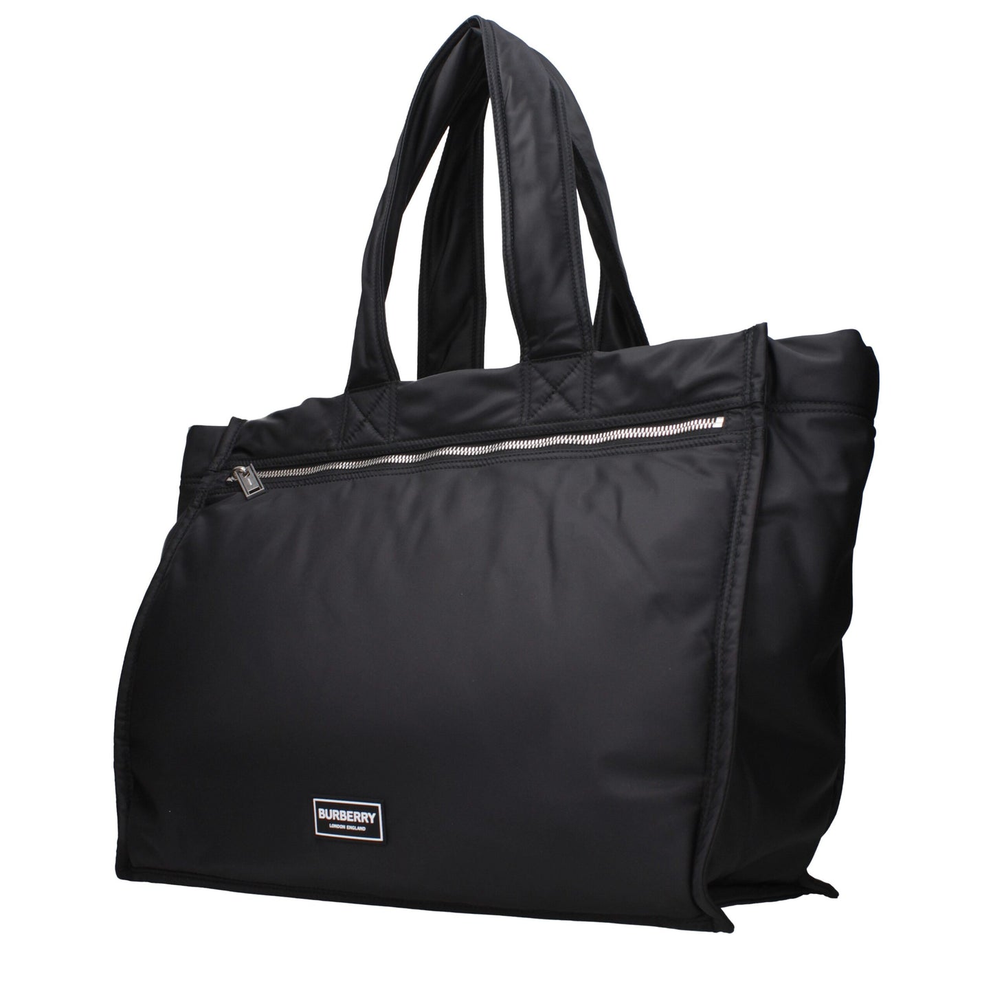 Burberry Schwarze Nylon Schultertasche