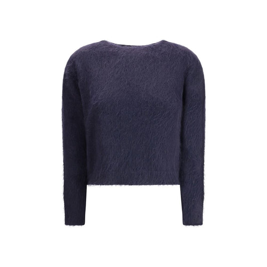 Max Mara Blauer Polyamid-Sweater