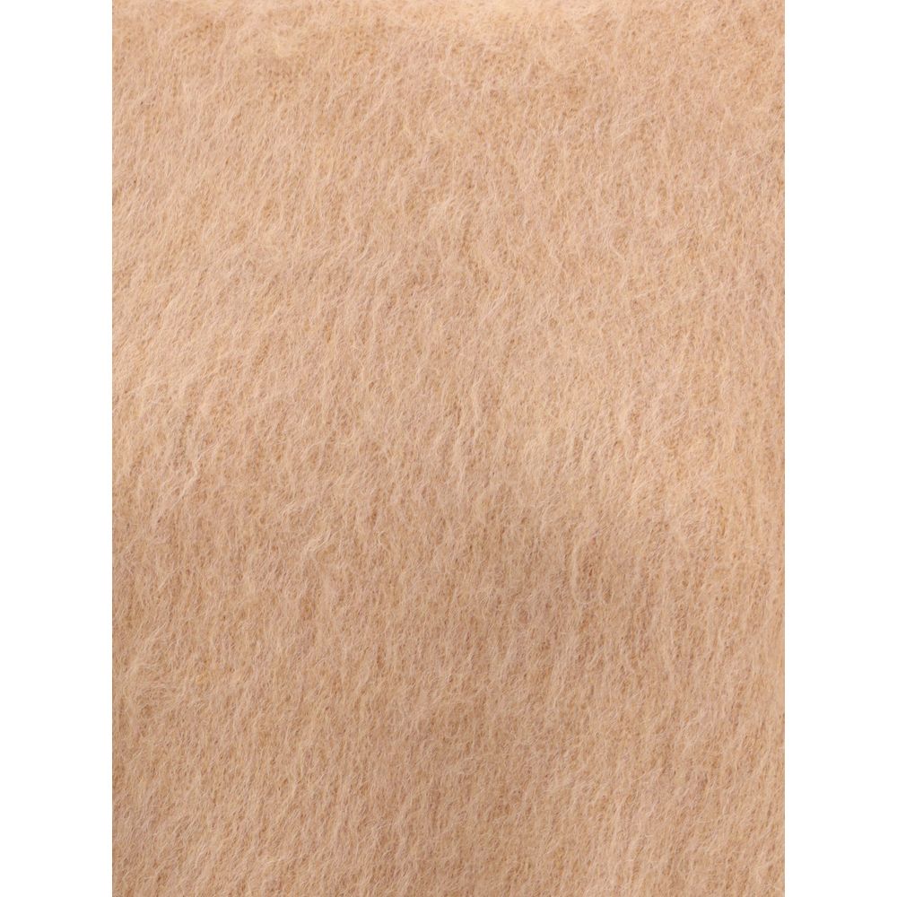 Max Mara Brauner Polyamid-Sweatshirt