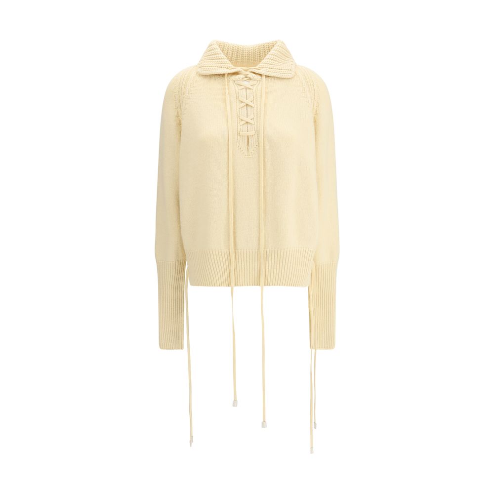 Ermanno Scervino Kaschmirpullover in Creme