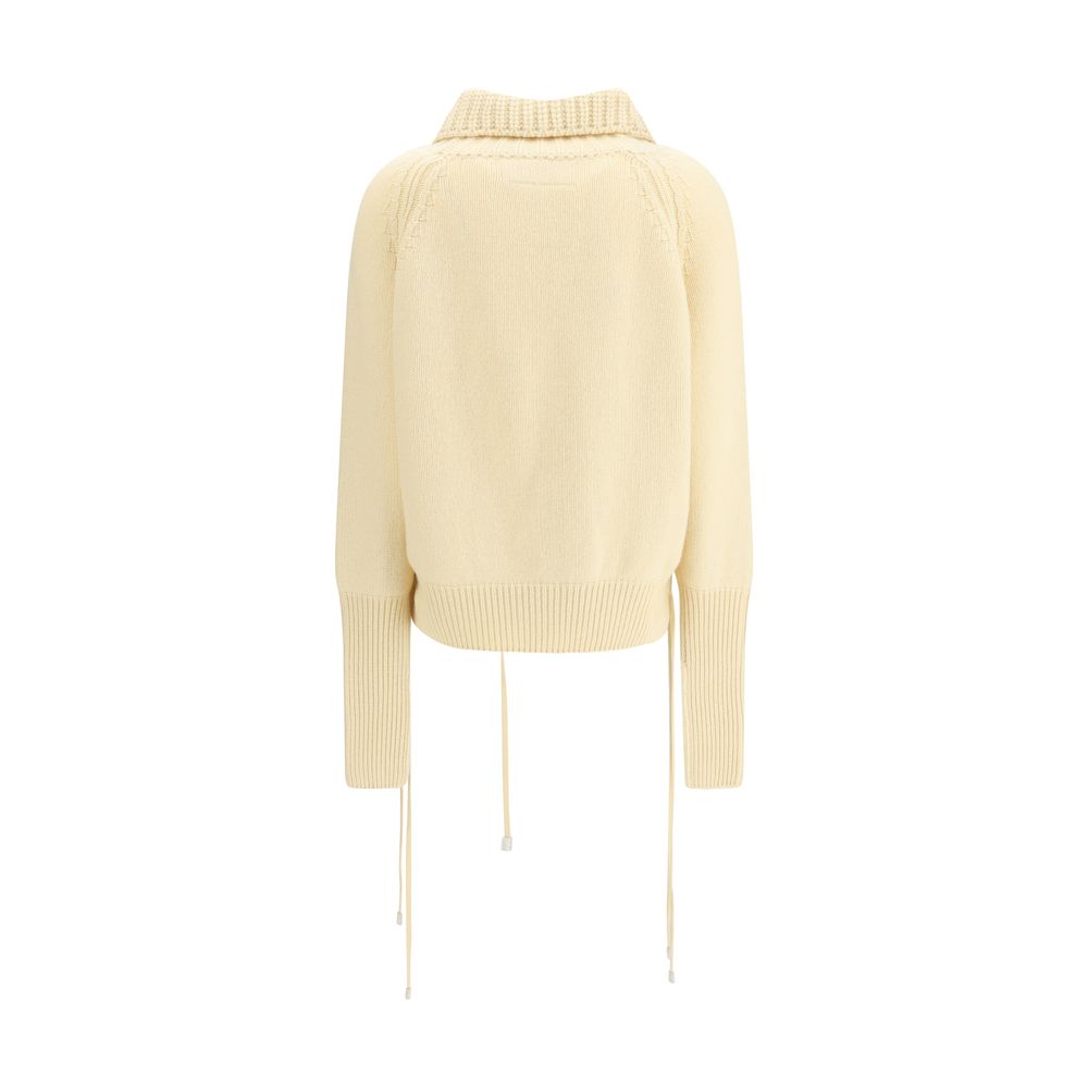 Ermanno Scervino Kaschmirpullover in Creme