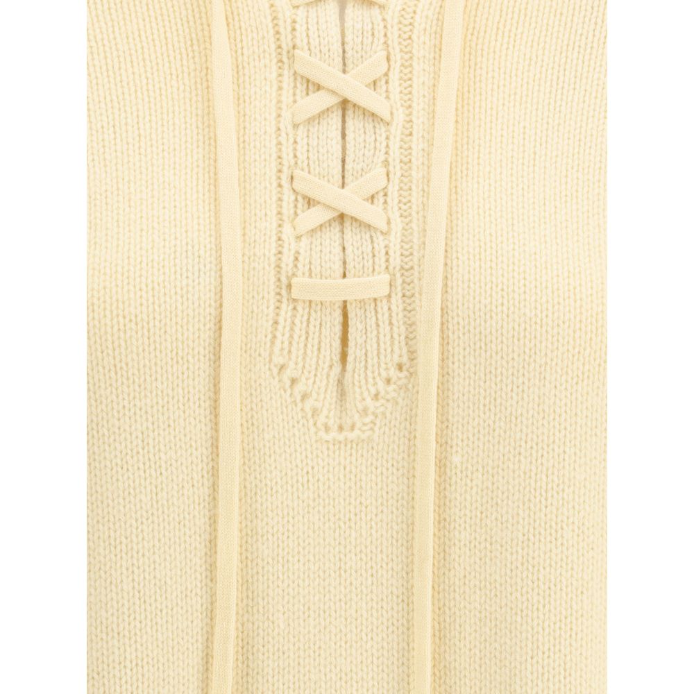 Ermanno Scervino Kaschmirpullover in Creme