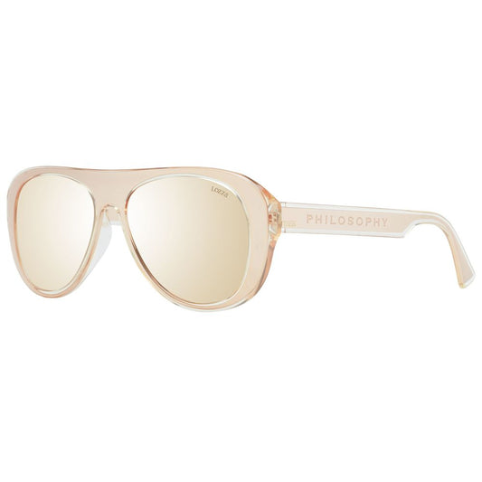 Lozza Sonnenbrille aus Roségold-Acetat und Kunststoff