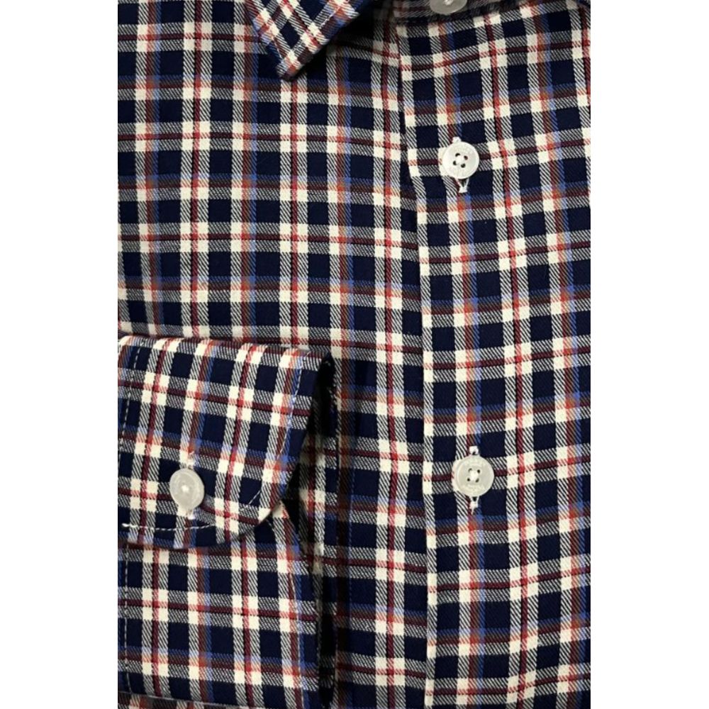 Baldinini Trend Baumwollhemd mit Multicolor-Muster