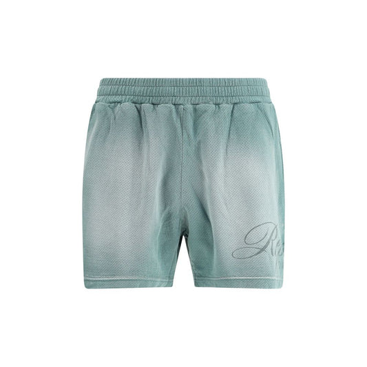 Represent Grüne Baumwoll-Bermuda-Shorts