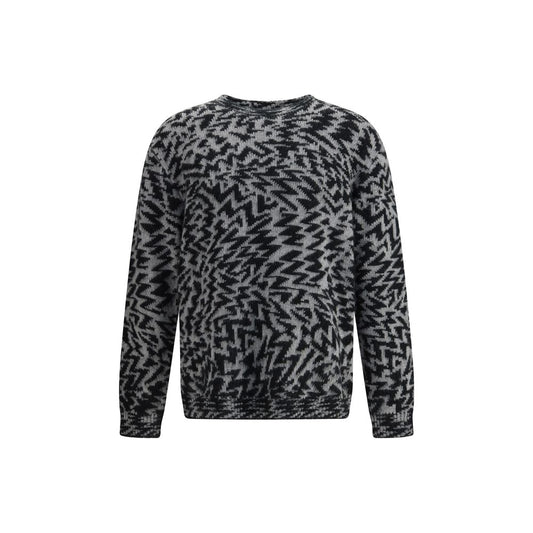 Laneus Grauer Woll-Sweatshirt