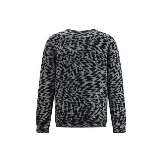 Laneus Grauer Woll-Sweatshirt