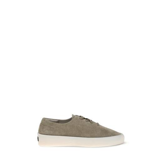 Fear Of God Beigefarbene Leder-Sneakers mit niedrigem Schaft