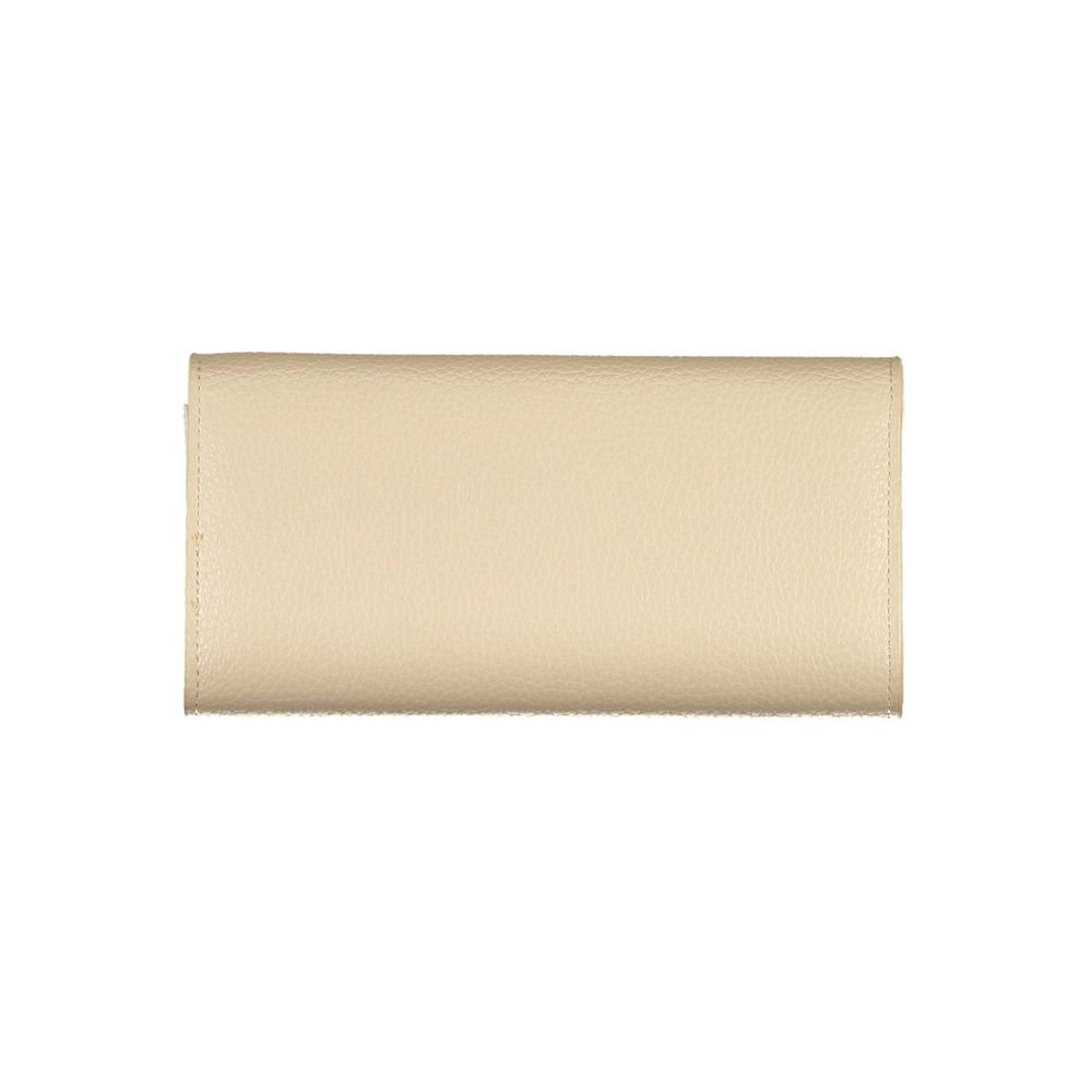 Mario Valentino Beige Polyethylen-Geldbörse