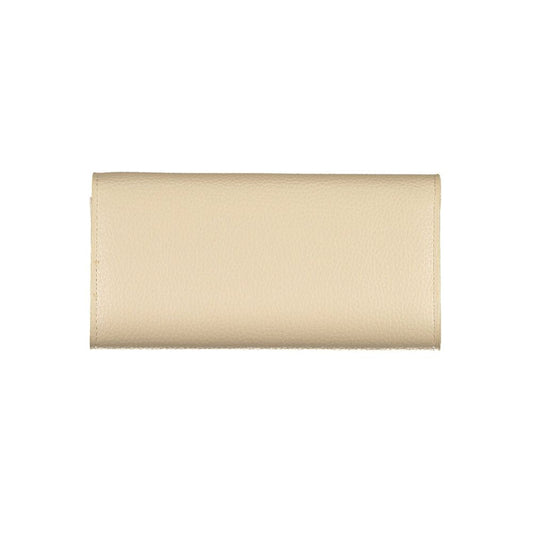 Mario Valentino Beige Polyethylen-Geldbörse