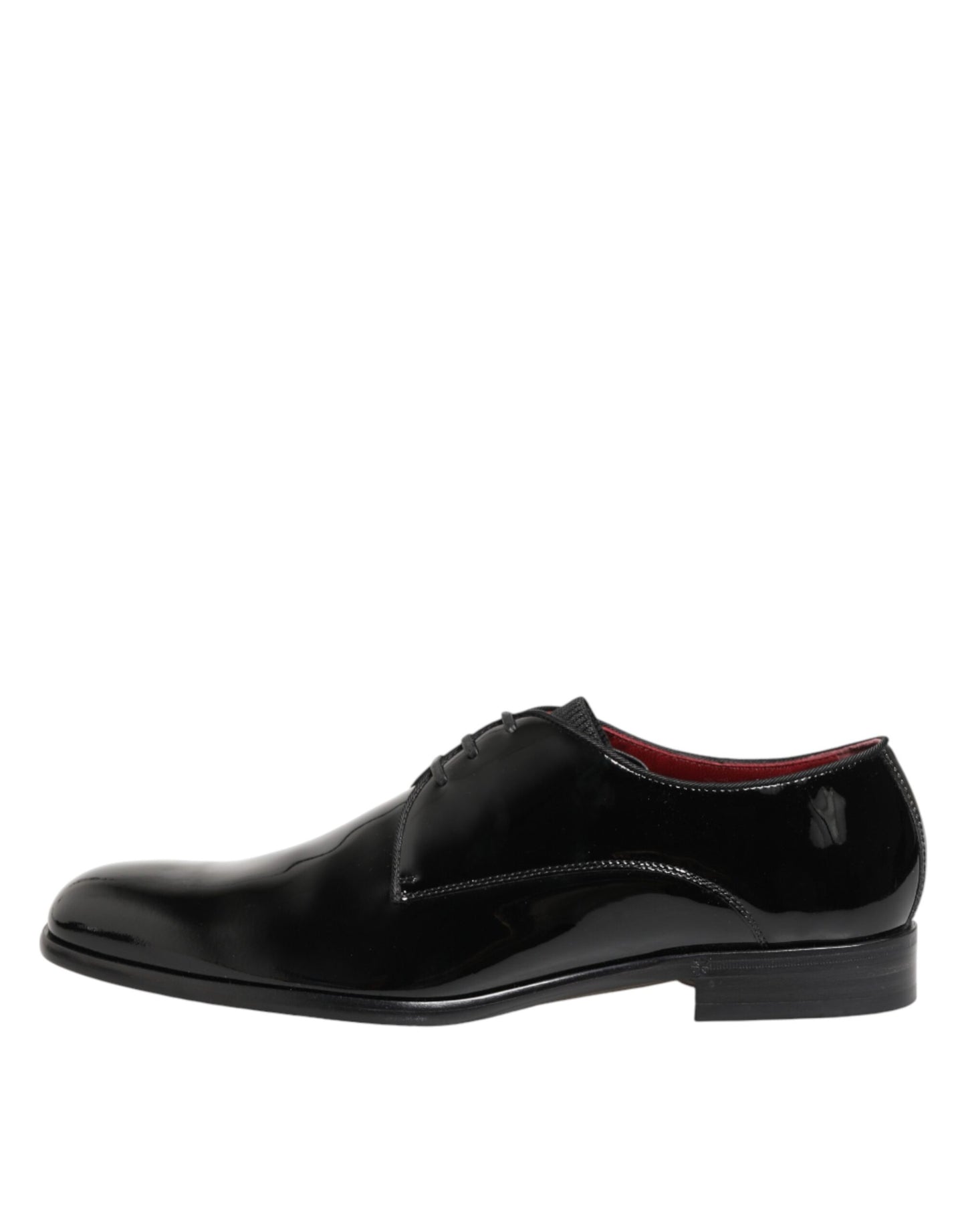 Dolce & Gabbana Schwarze Derby-Schuhe aus Kalbsleder für Herren