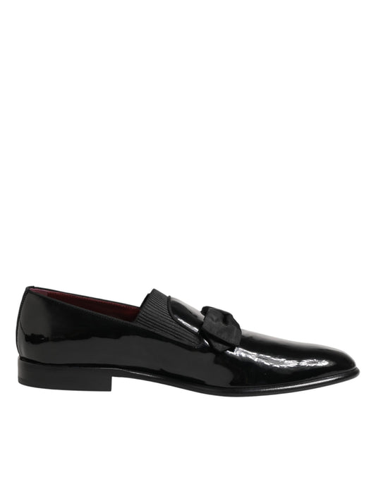 Dolce & Gabbana Schwarze Leder-Loafer für Herren