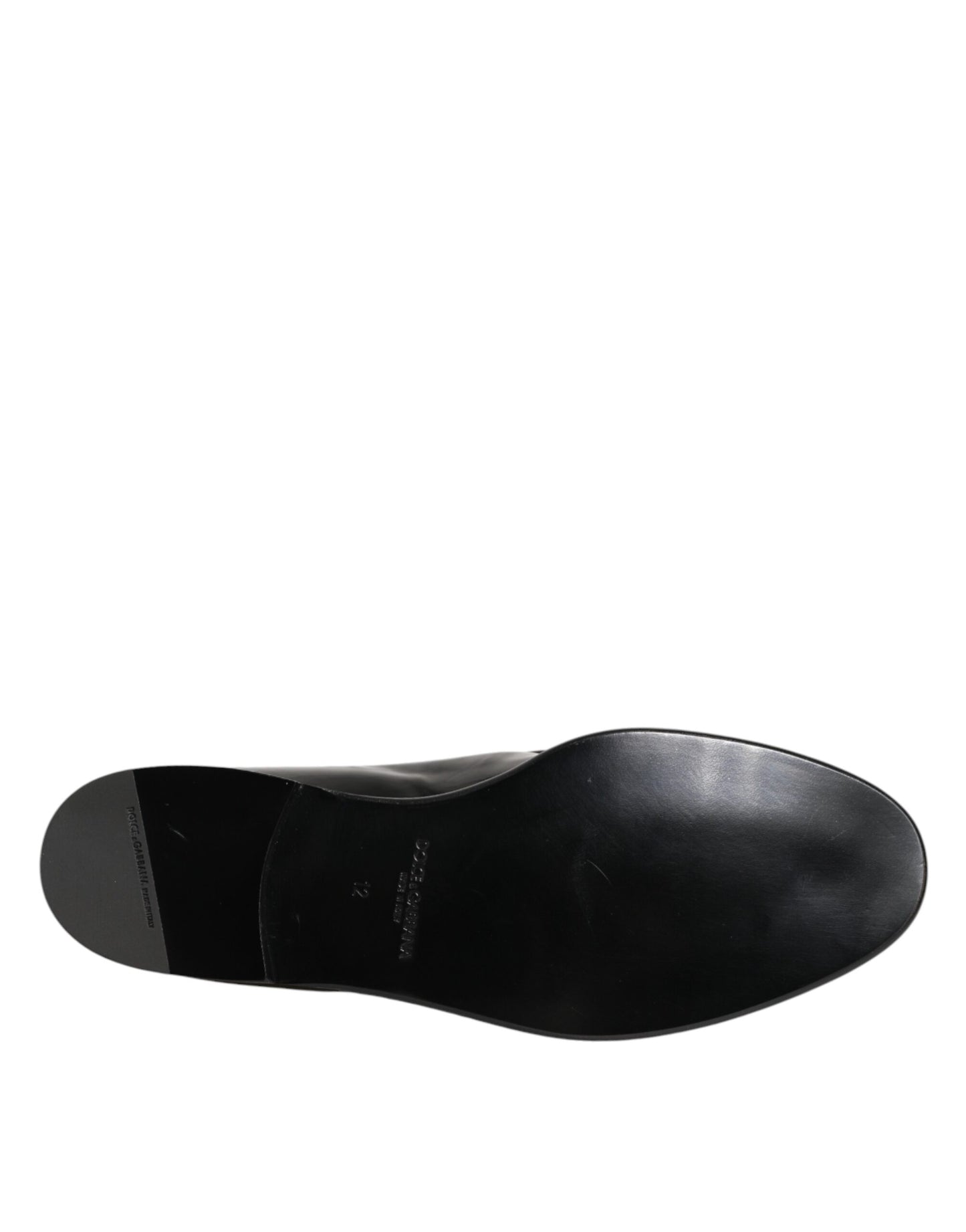 Dolce & Gabbana Schwarze Leder-Loafer für Herren