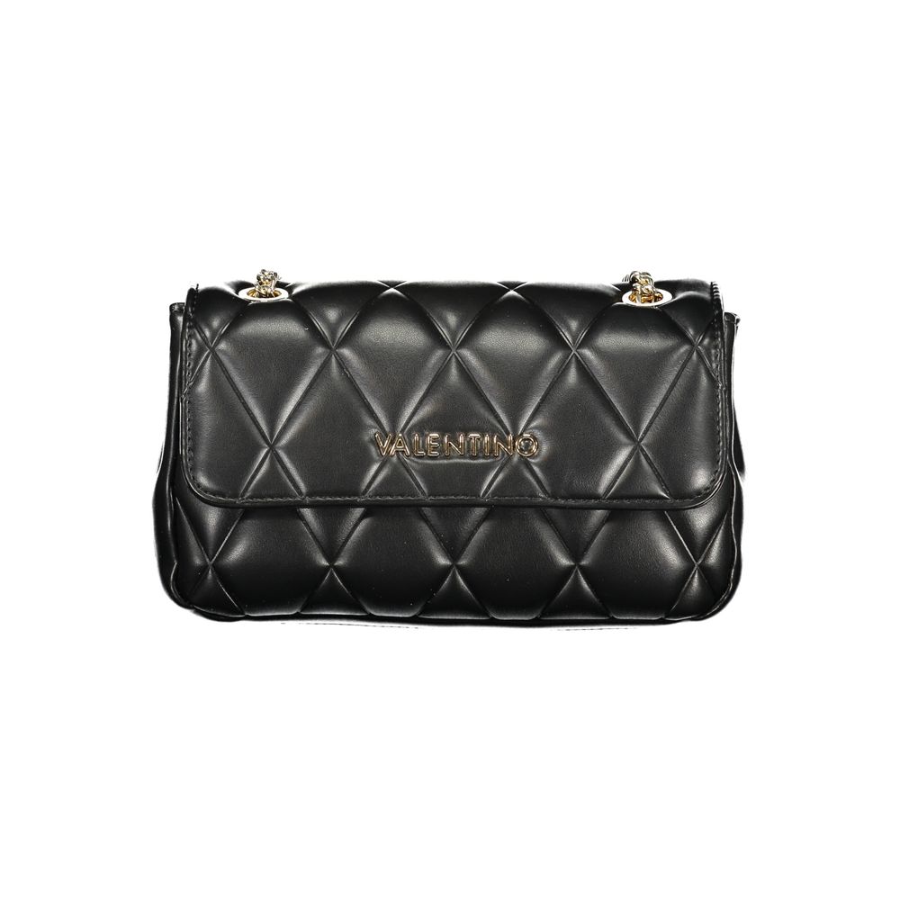 Mario Valentino Schwarze Polyethylen-Handtasche