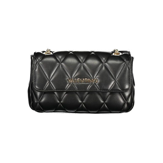Mario Valentino Schwarze Polyethylen-Handtasche
