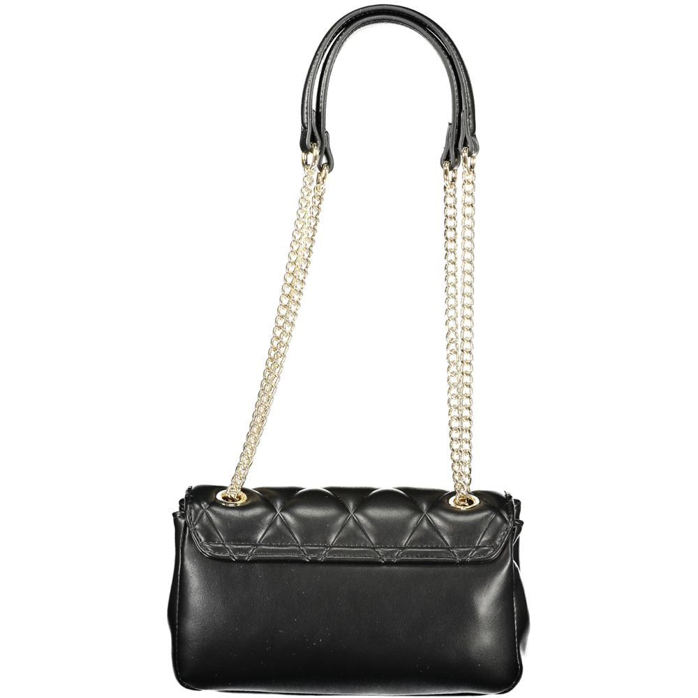 Mario Valentino Schwarze Polyethylen-Handtasche