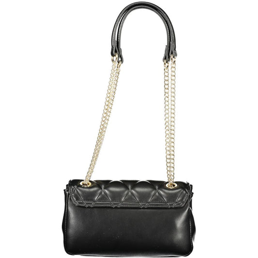 Mario Valentino Schwarze Polyethylen-Handtasche
