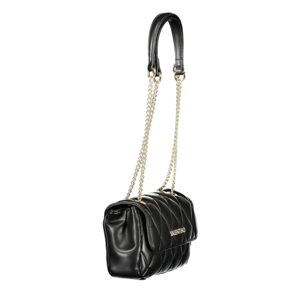 Mario Valentino Schwarze Polyethylen-Handtasche